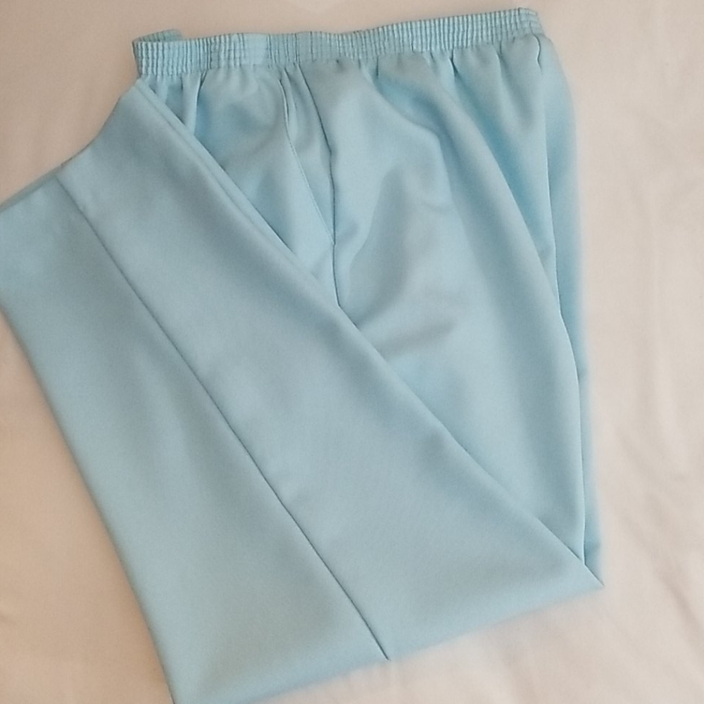 Women pants light blue pants Alfred Dunner